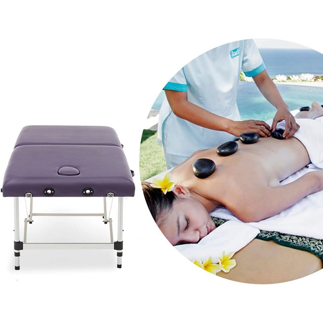 Beauty Salon Folding Massage Table Portable Salon Bed 